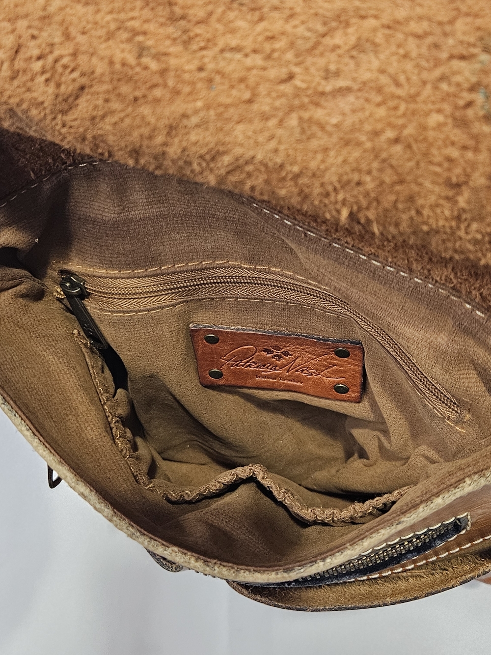 Patricia Nash Granada Crossbody Tooled Italian Leather Bag Purse Vintage Inspire - Picture 10 of 16
